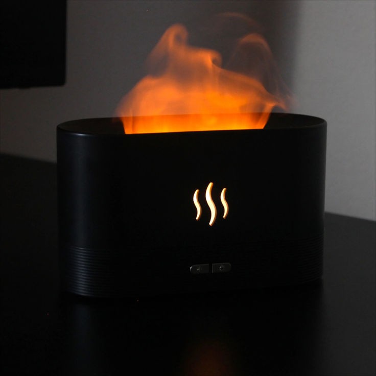 Flame Style Humidifier with Lights