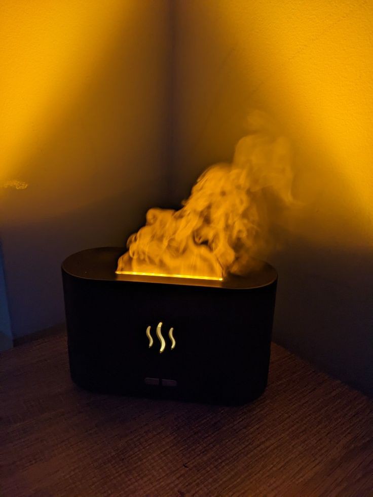 Flame Style Humidifier with Lights