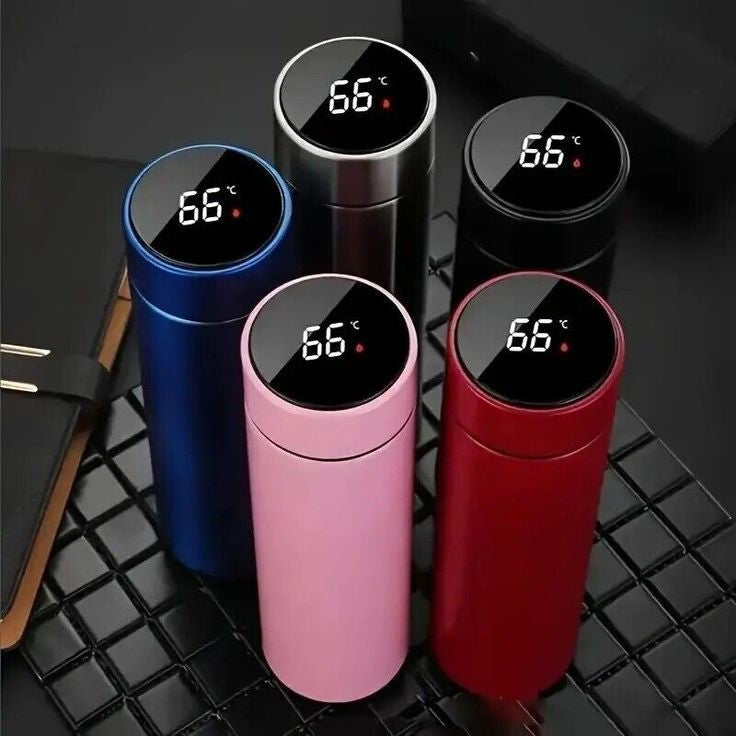 Stainless Steel water Bottle with Temperature Display