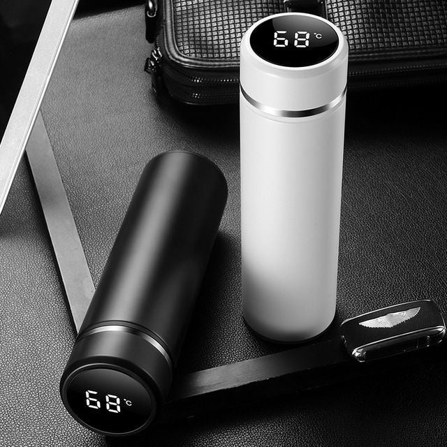 Stainless Steel water Bottle with Temperature Display